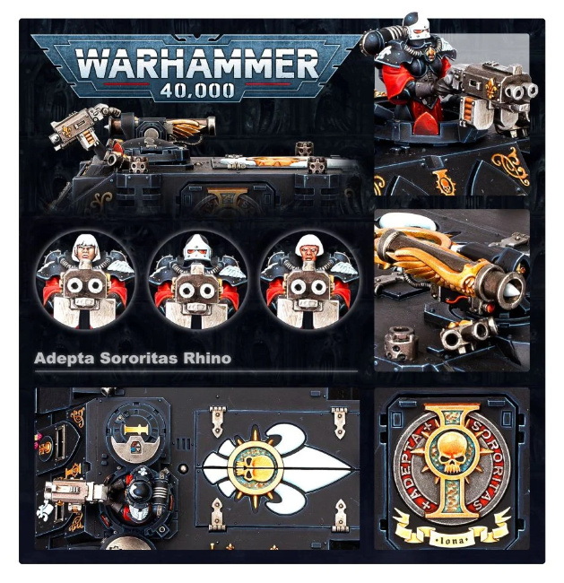 WH40k: Adepta Sororitas Rhino (2021) WH40k: Adepta Sororitas Rhino (2021)