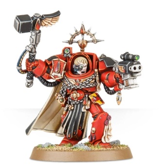 WH40k: Blood Angels Captain In Terminator Armour (out of box)