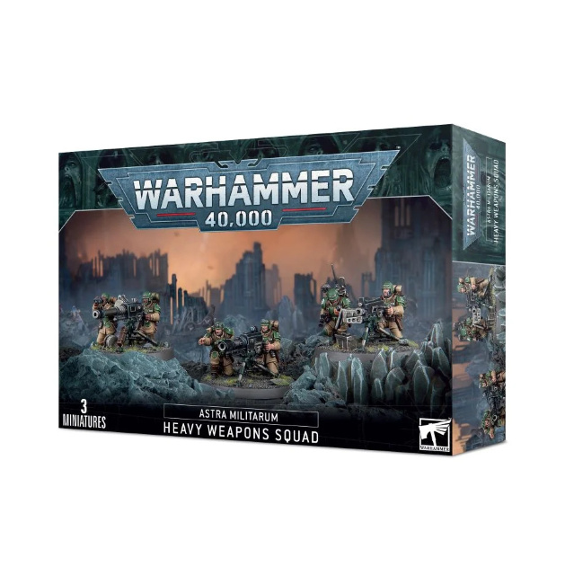 WH40k: Astra Militarum Cadian Heavy Weapon Squad (2023)