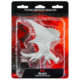 МИНИАТЮРЫ: D&D Nolzur's Marvelous Miniatures: Young Bronze Dragon (73710)