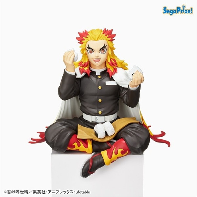 ФИГУРКА: Demon Slayer: Kimetsu no Yaiba - Kyojuro Rengoku - Premium Perching Figure (SEGA)