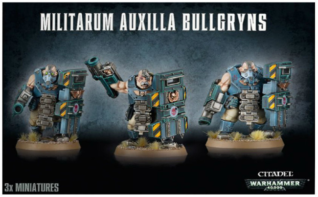 WH40k: Militarum Auxilla Bullgryns