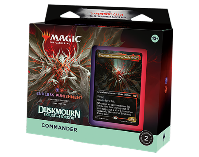 MTG: Duskmourn: House of Horror: Колода Командира Endless Punishment BR (ENG)