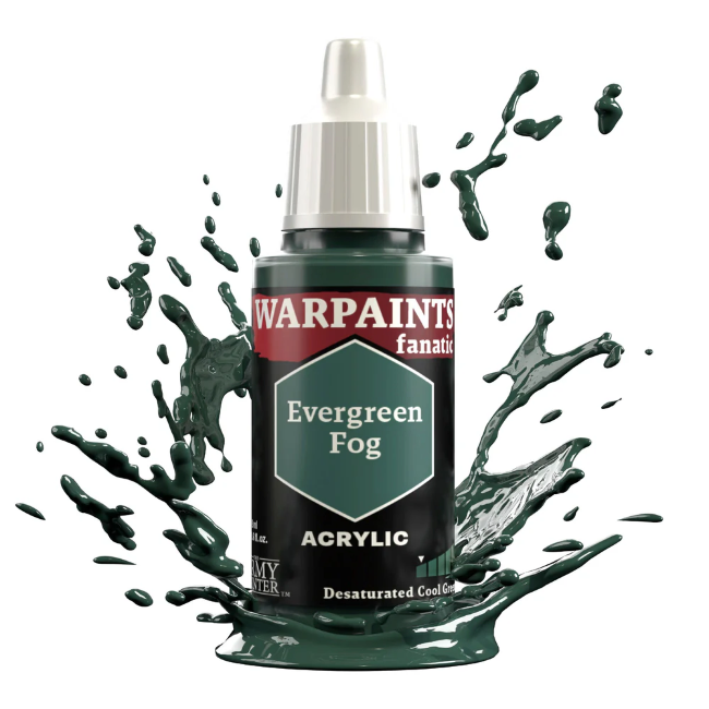 Краска Army Painter Warpaints Fanatic: Evergreen Fog Краска Army Painter Warpaints Fanatic: Evergreen Fog