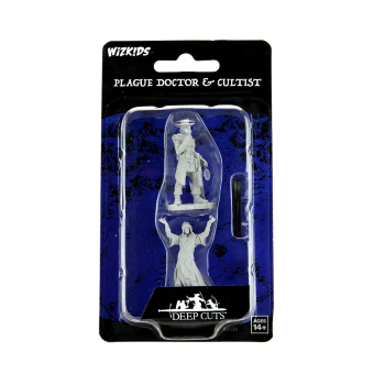 МИНИАТЮРЫ: D&D Nolzur's Marvelous Miniatures: Plague Doctor & Cultist (90338)