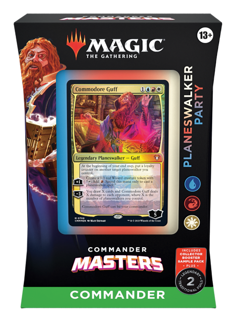 MTG: Commander Masters: Колода Командира Planeswalker Party UWR (ENG)