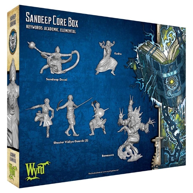 Malifaux 3E: Arcanist: Sandeep Core Box