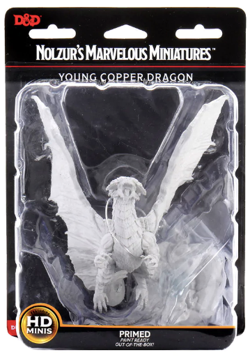 МИНИАТЮРЫ: D&D Nolzur's Marvelous Miniatures: Young Copper Dragon (73685)